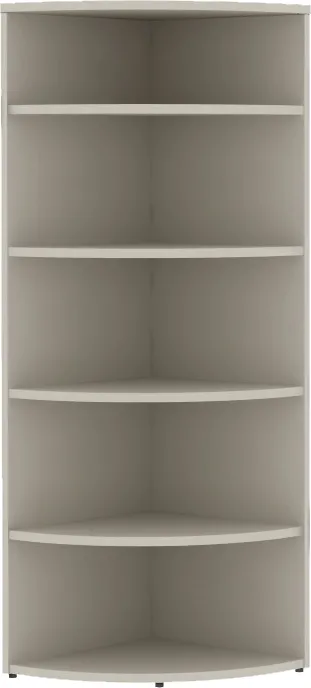 small curved corner bookcase 13