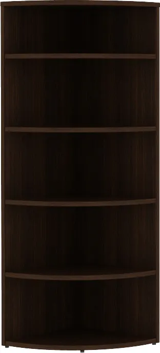 small curved corner bookcase 12