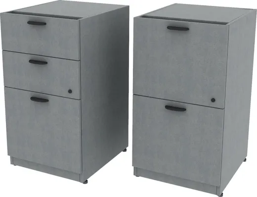 small pair of 2 3 drawer pedestals for concept 70 desks 14
