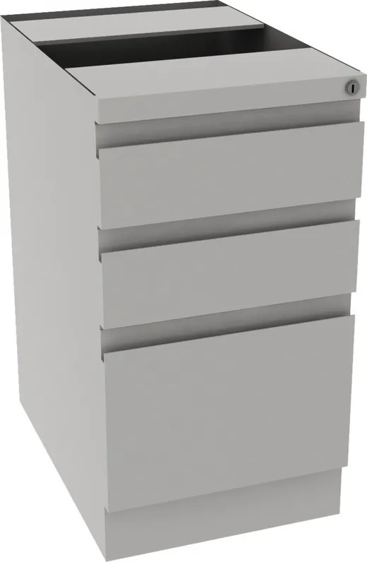 3 Drawer Metal Pedestal for Gen2 Cubicles