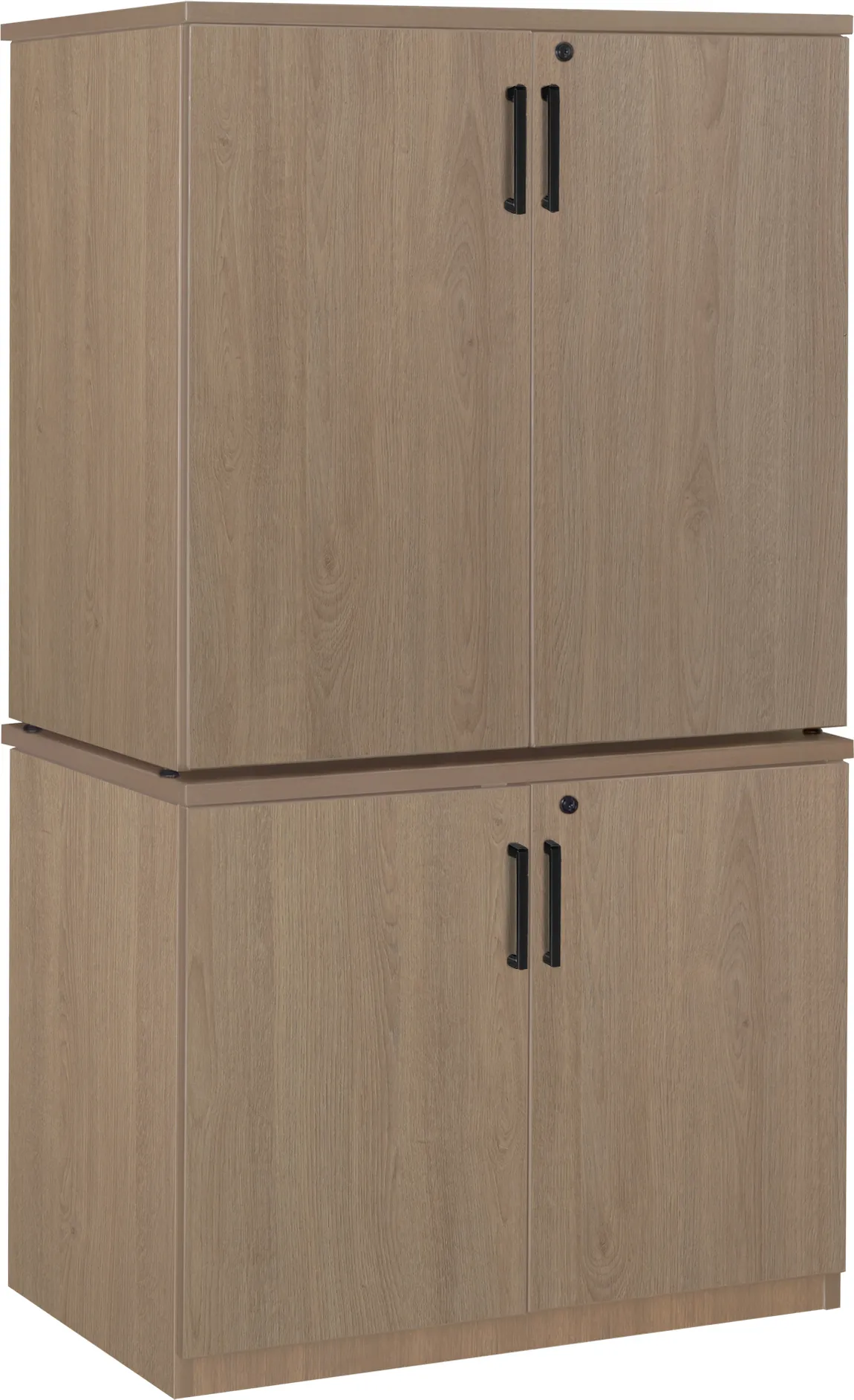 Double Storage Cabinet Tower