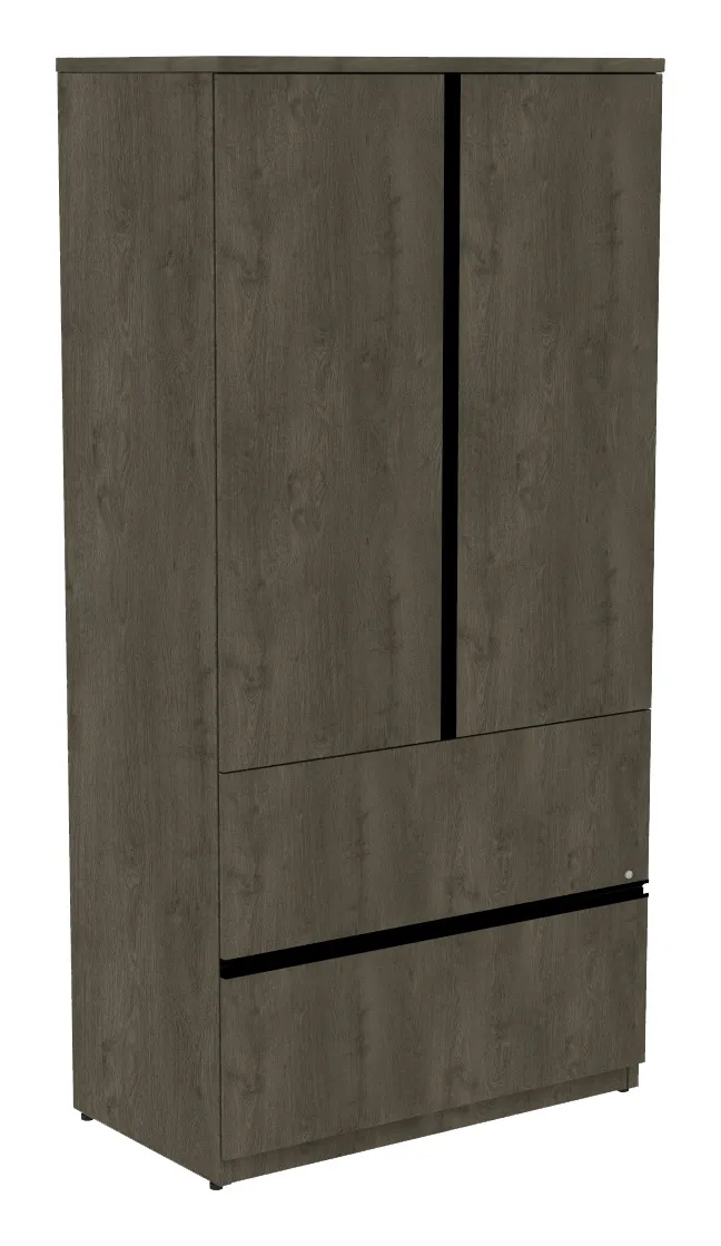 Storage Cabinet with Lateral Drawers