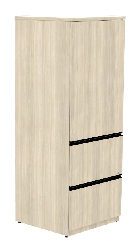 Vertical Storage Cabinet with Drawers