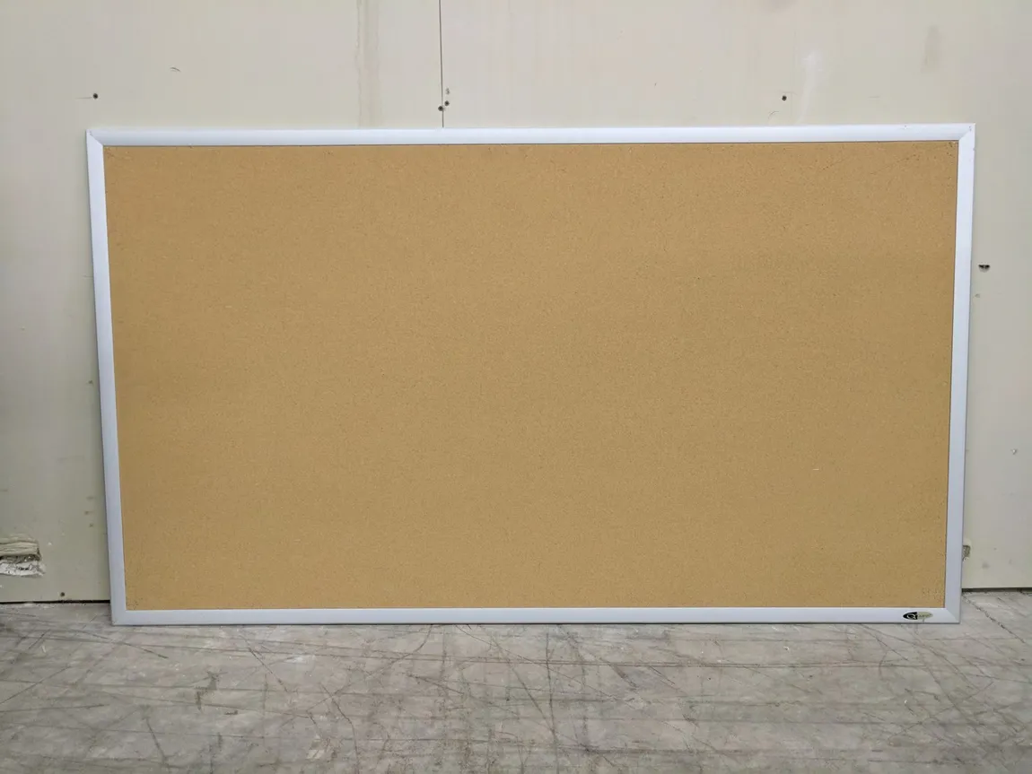 60x34.5 Quartet Bulletin Board with Aluminum Frame