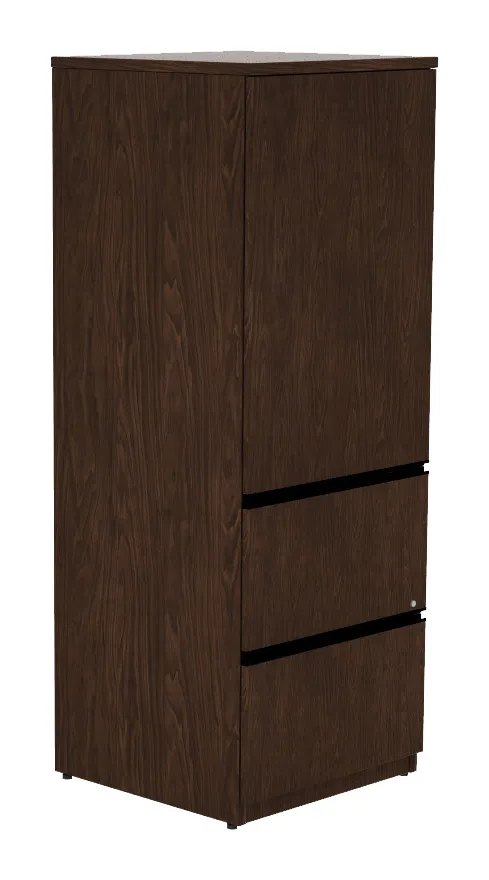 Vertical Storage Cabinet with Drawers