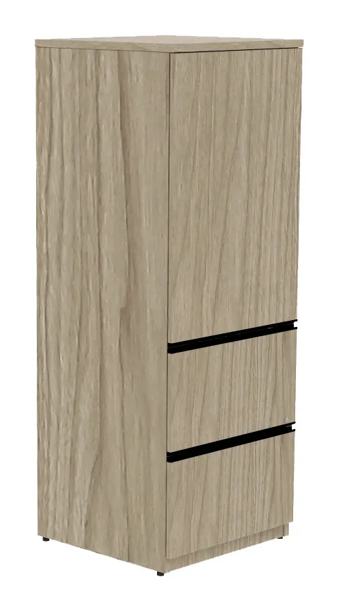 Vertical Storage Cabinet with Drawers