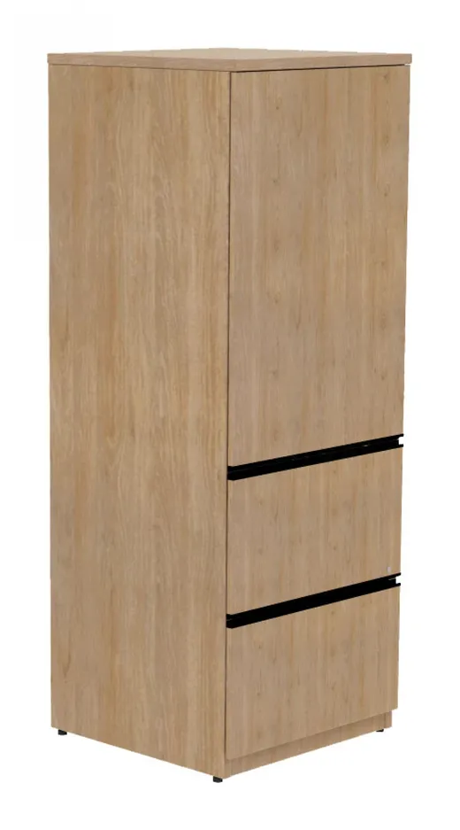 Vertical Storage Cabinet with Drawers