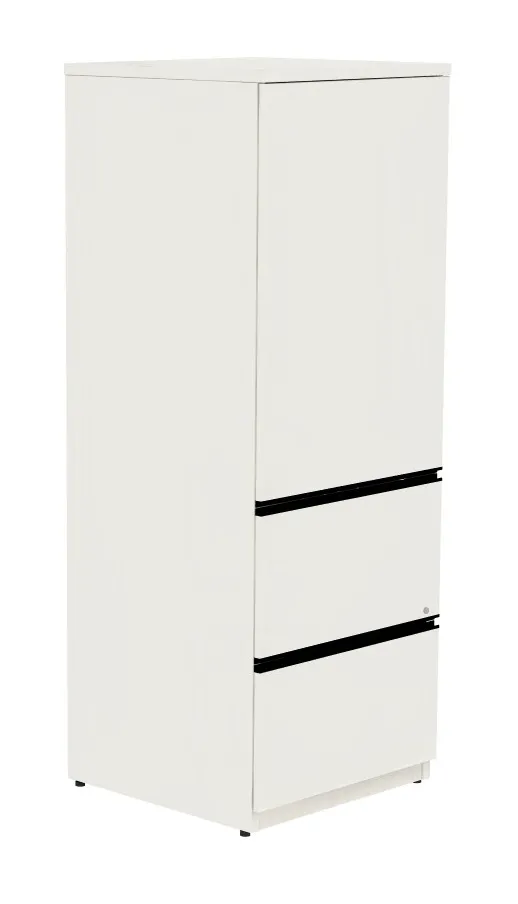Vertical Storage Cabinet with Drawers