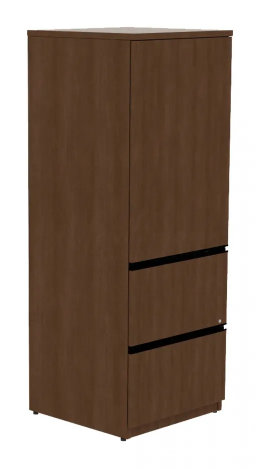 Vertical Storage Cabinet with Drawers