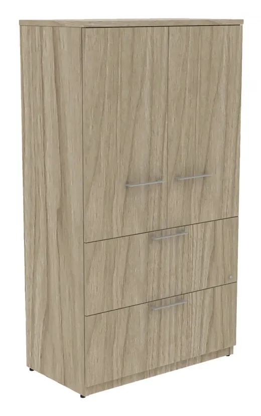 Storage Cabinet with Lateral File Drawers