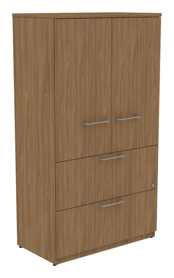 Storage Cabinet with Lateral File Drawers