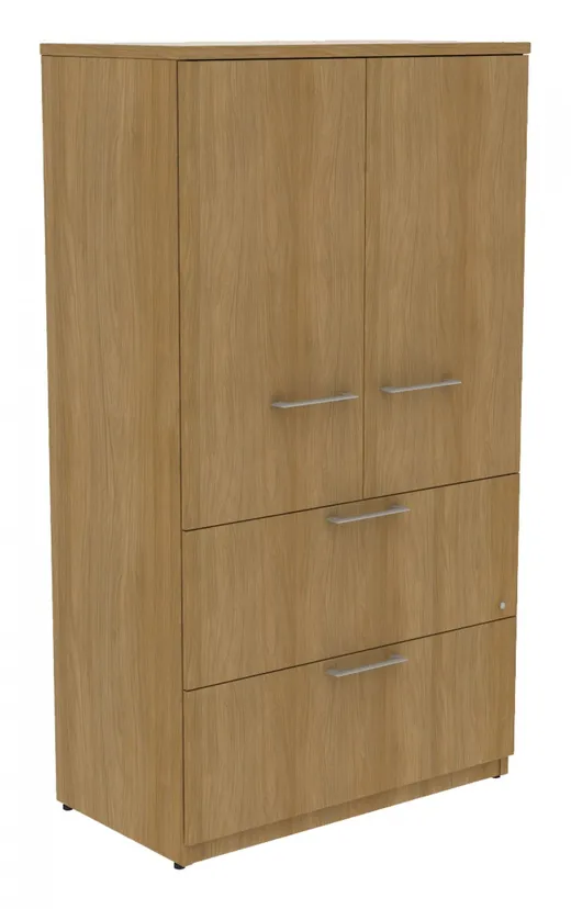Storage Cabinet with Lateral File Drawers