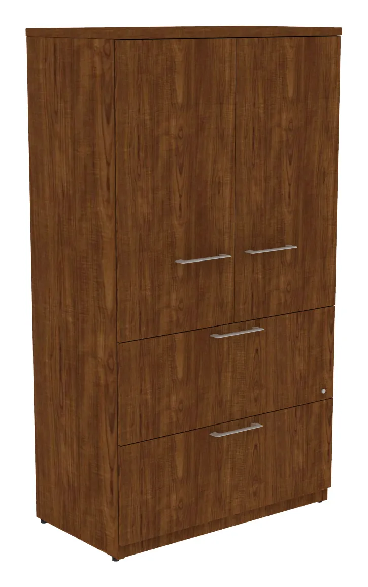 Storage Cabinet with Lateral File Drawers