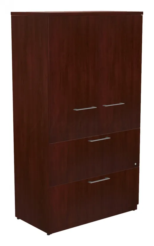 Storage Cabinet with Lateral File Drawers