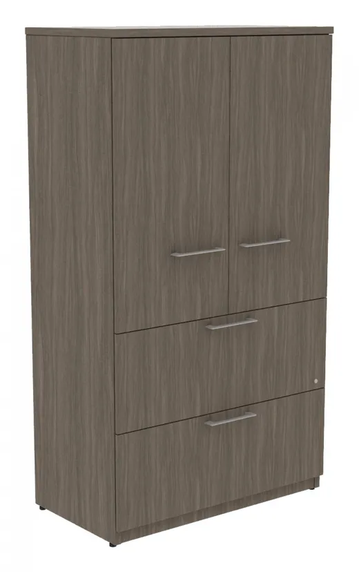 Storage Cabinet with Lateral File Drawers