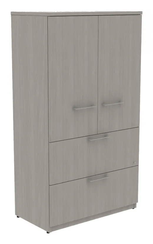 Storage Cabinet with Lateral File Drawers