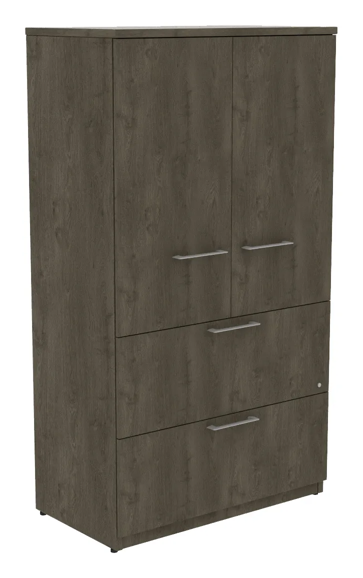 Storage Cabinet with Lateral File Drawers