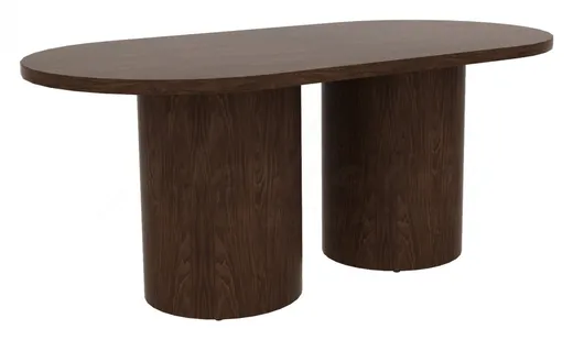 Racetrack Conference Table with Drum Base
