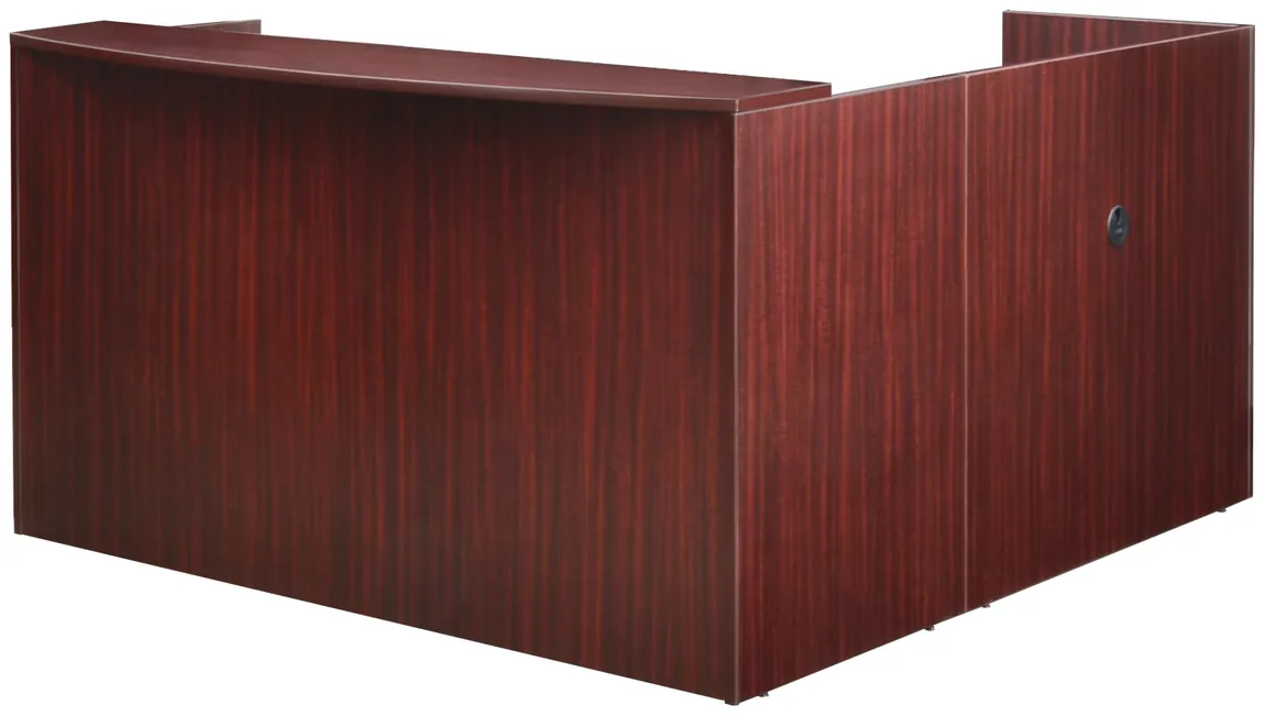 small l shape reception desk 2