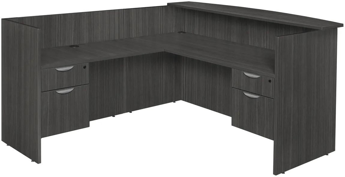 L Shape Reception Desk
