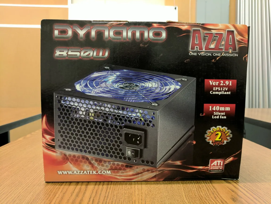 Azza PSAZ-850B14 850 Watt Computer PSU Power Supply