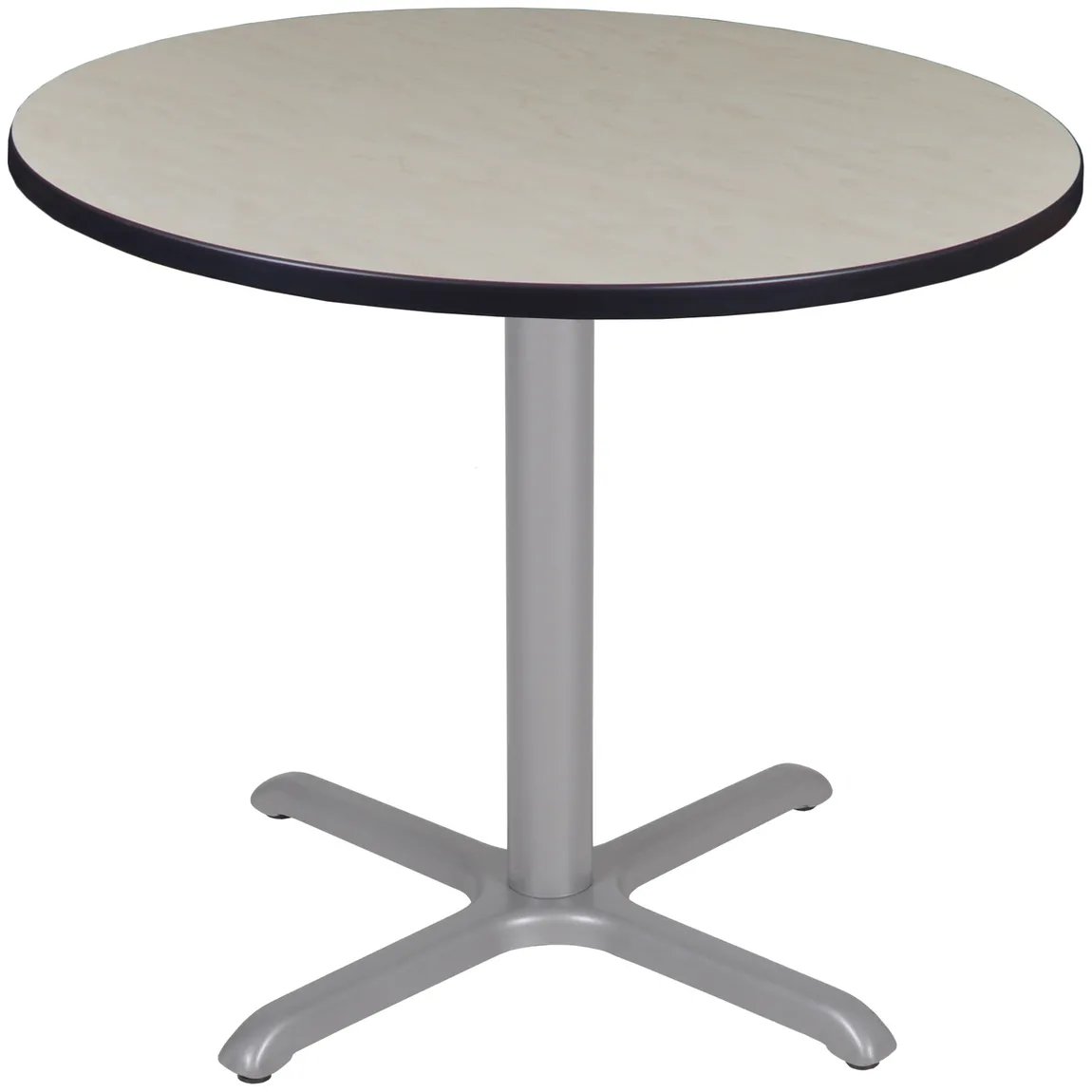 Round Table with Metal Base
