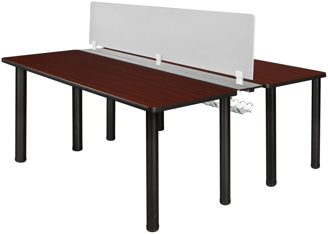 fullsize 2 person workstation with privacy panels 1