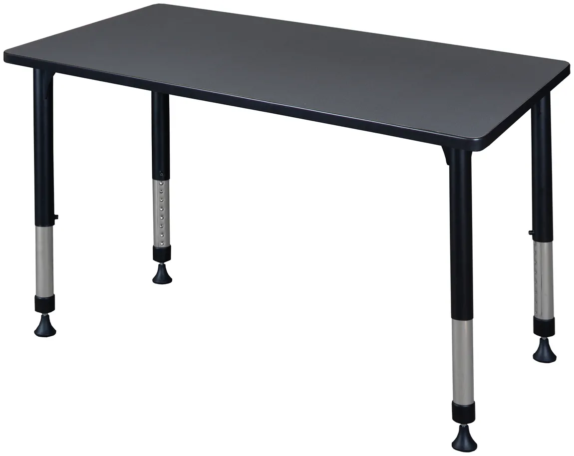 small adjustable height student table 12