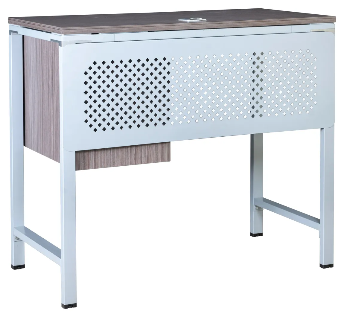 small standing desk with file cabinet 2