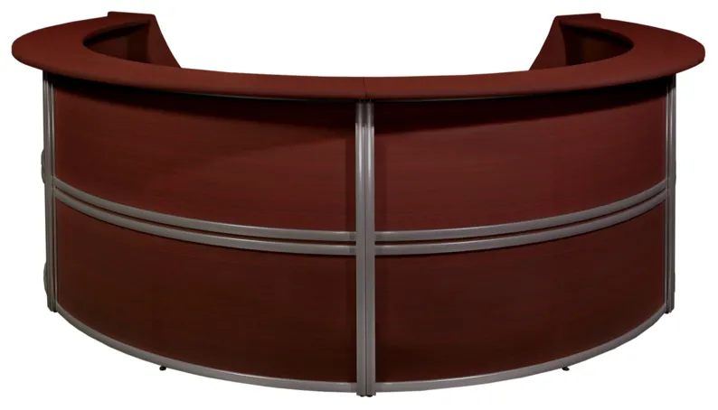 Curved Front Reception Desk