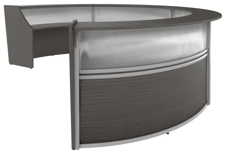 Curved Front Reception Desk