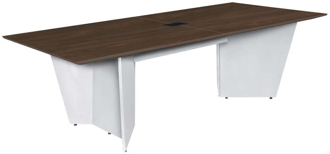 fullsize rectangular conference table with power 1