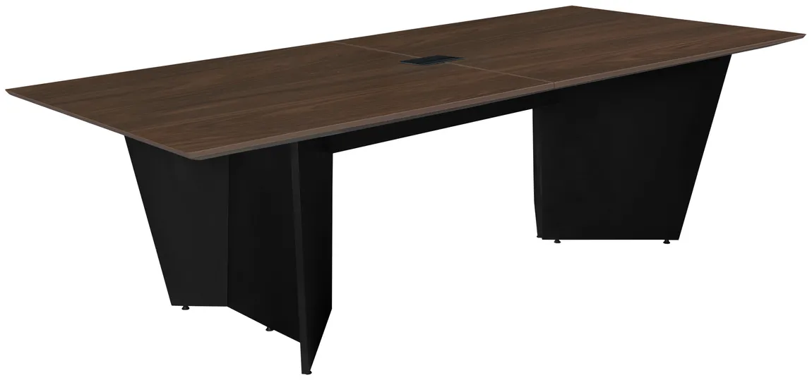 small rectangular conference table with power 10