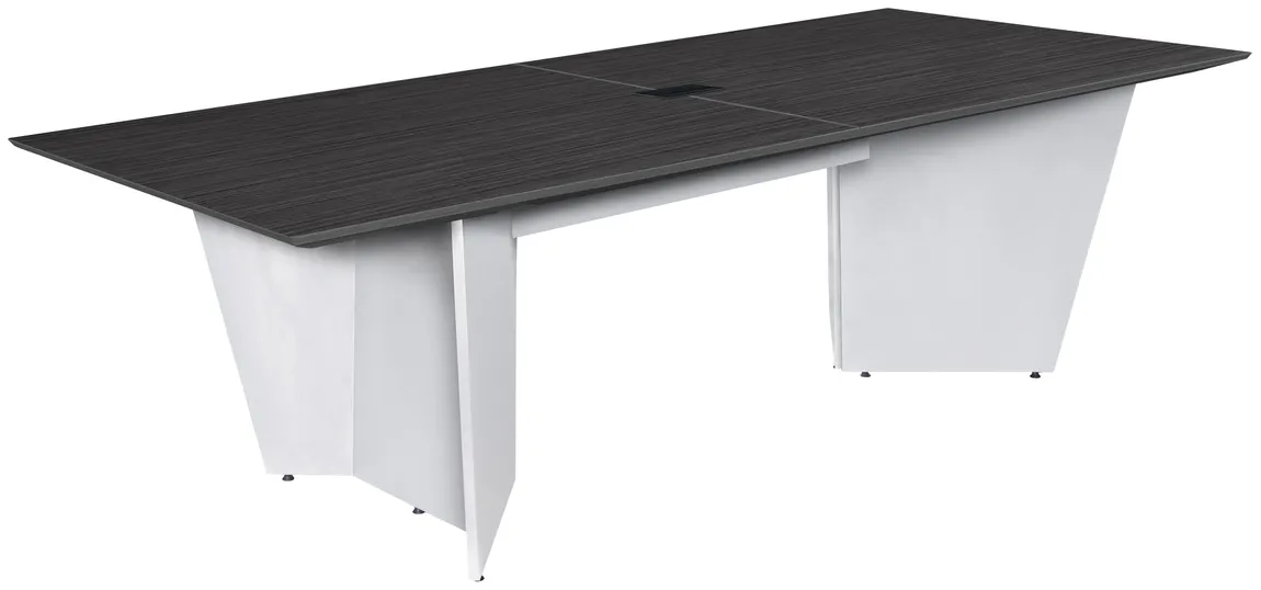 small rectangular conference table with power 5