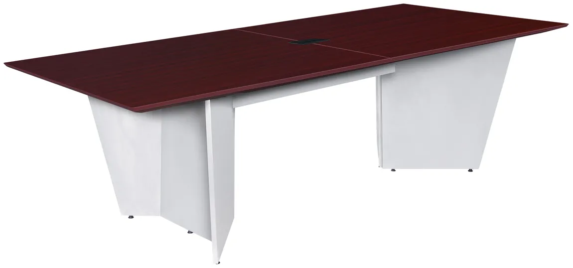 small rectangular conference table with power 9