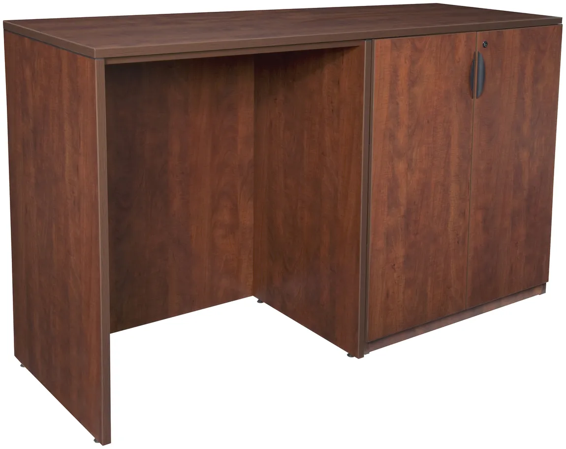 Standing Desk with Storage Cabinet