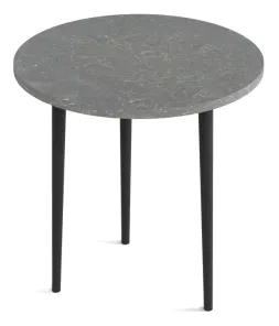 fullsize round occasional table with quartz top 1