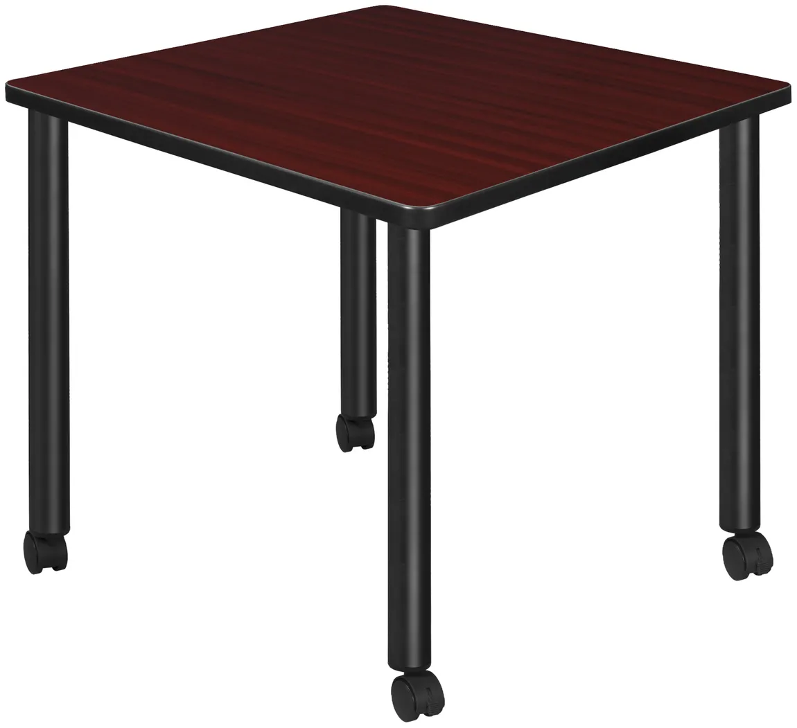 Square Table with Casters