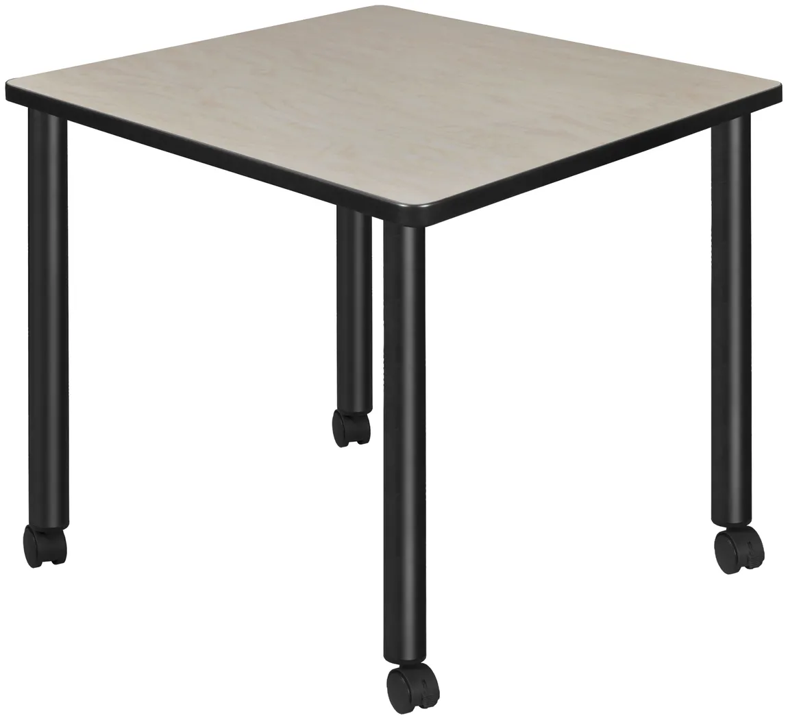 Square Table with Casters