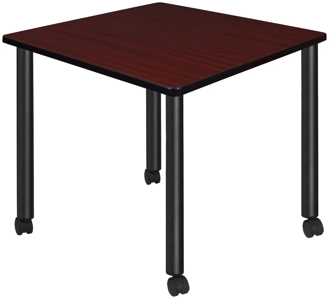 small rolling breakroom table 2