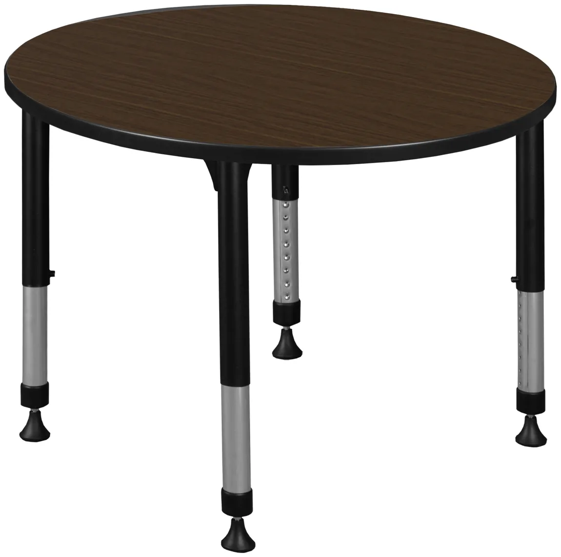 Adjustable Height Round Student Table
