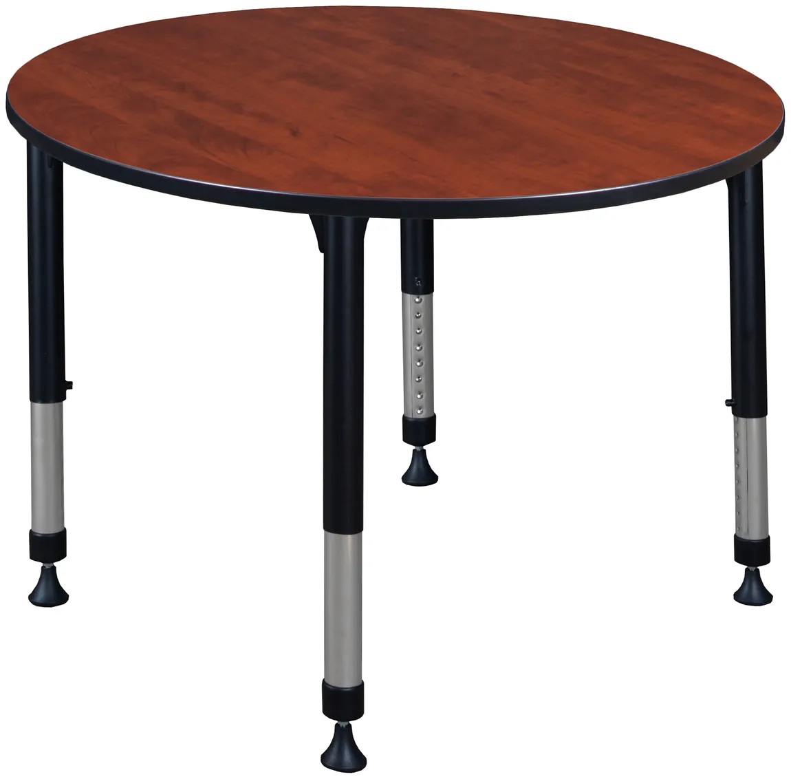 small adjustable height round student table 11