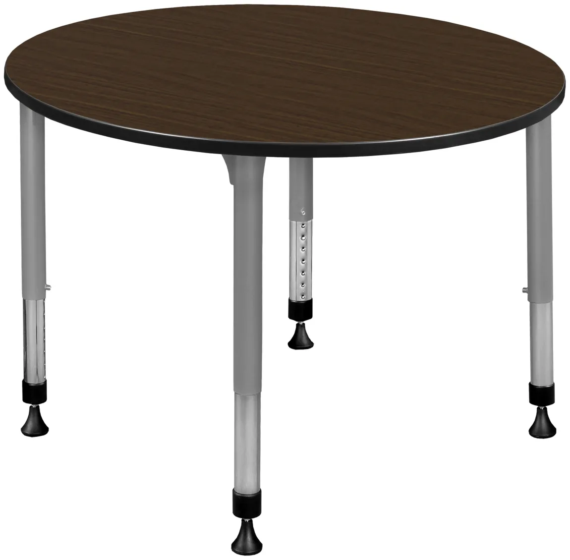Adjustable Height Round Student Table