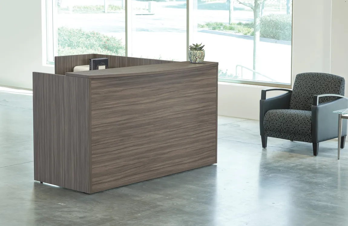 L Shaped Reception Desk