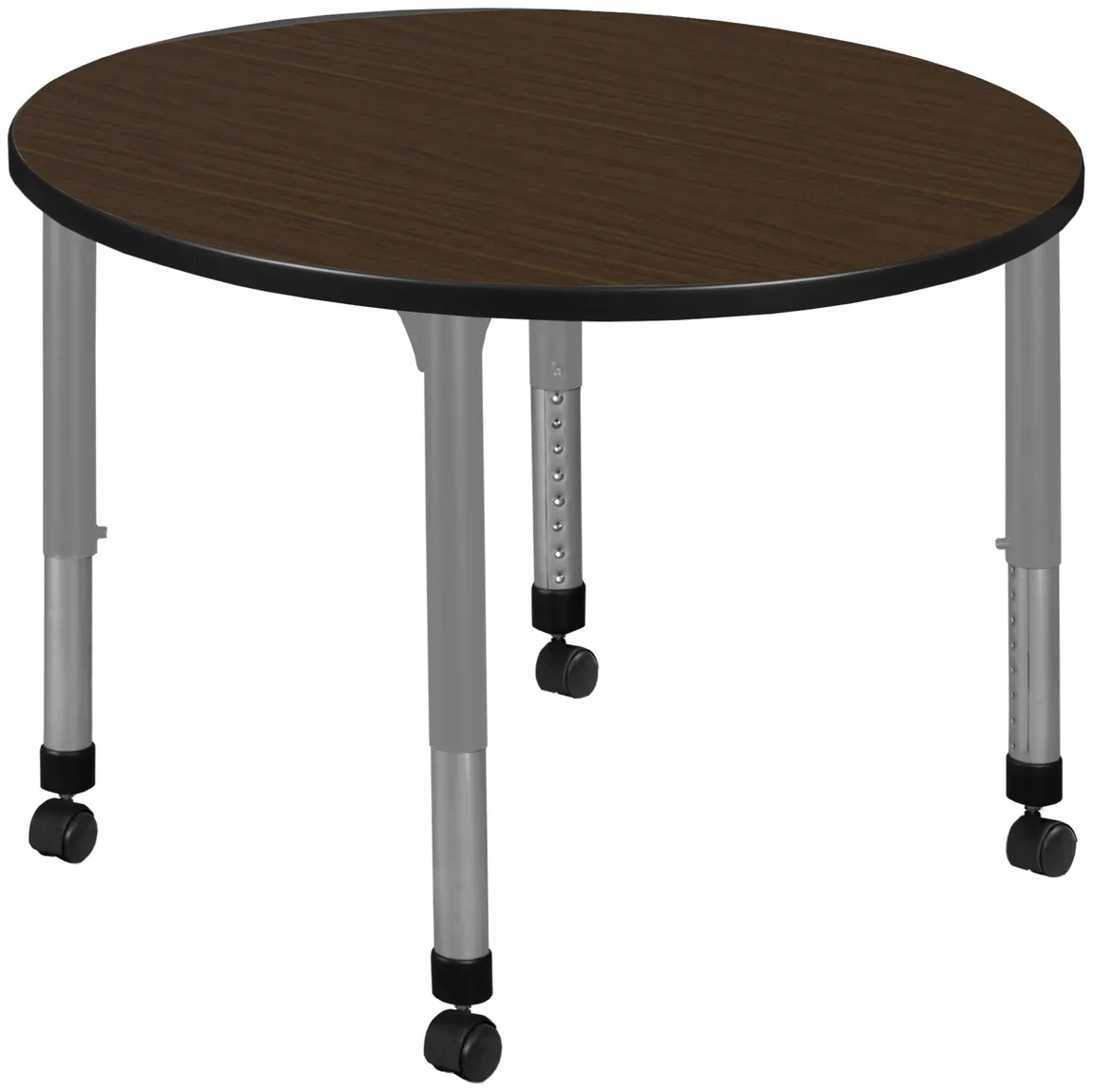 fullsize rolling adjustable classroom table 1