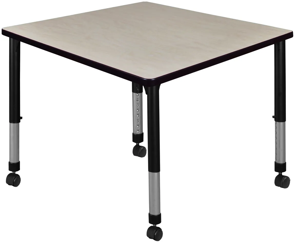 Large Rolling Classroom Table