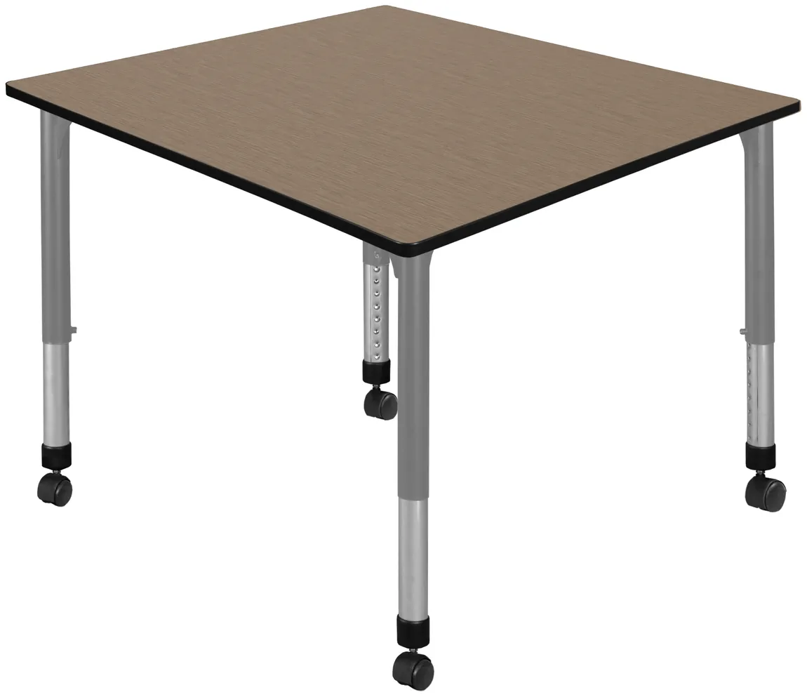 small large adjustable rolling table 11