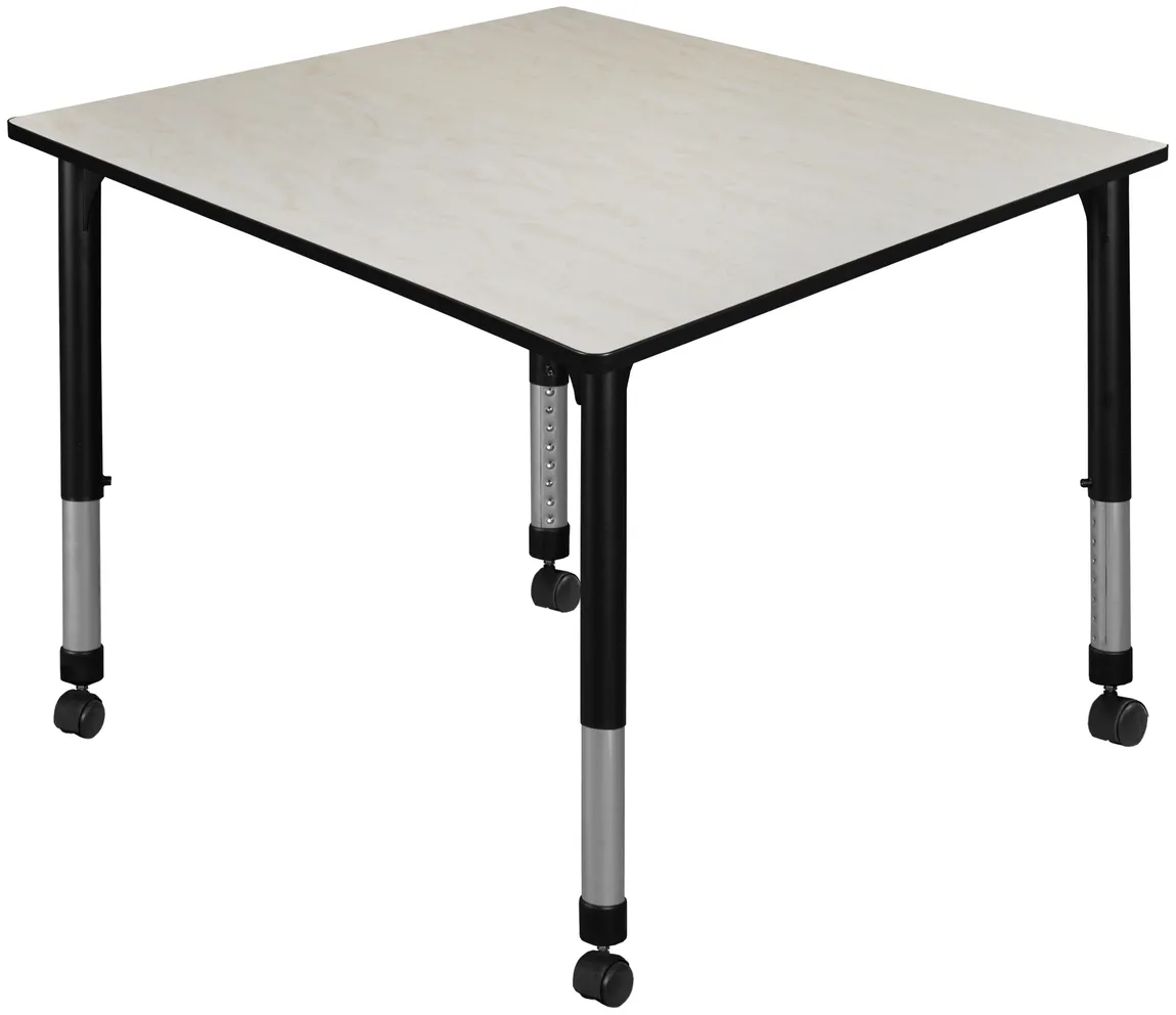 small large adjustable rolling table 11