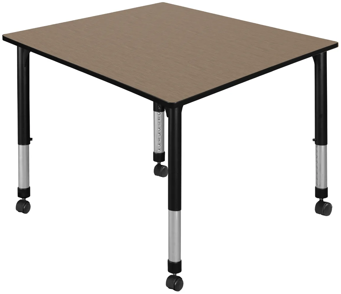 small large adjustable rolling table 11