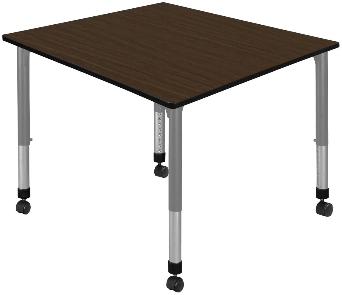 small large adjustable rolling table 12